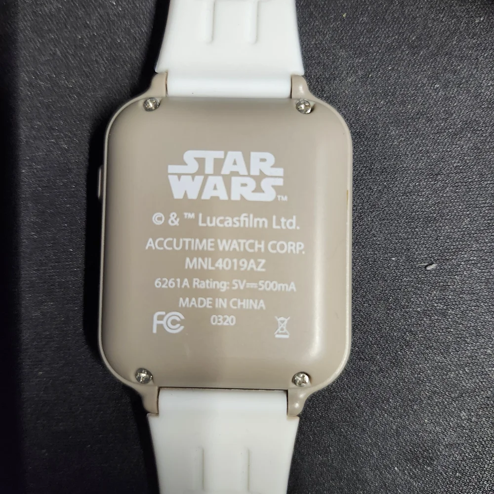 Star Wars Kids Smartwatch with Character Design - White